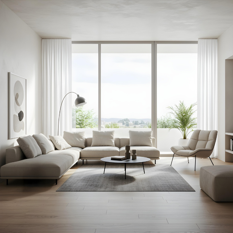 2.5 BHK residence interior view 2